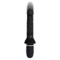 WhipSmart Thrusting Cock Black 30cm USB Rechargeable Thrusting Vibrator