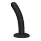 WhipSmart 5" Slimline Rechargeable Vibrating Dildo Black