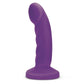 WhipSmart 6" Ripple Rechargeable & Remote Controlled Vibrating Dildo Purple