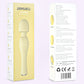 Drywell | Blossom Wand Massager Yellow