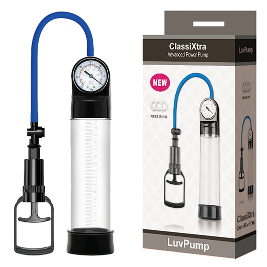 LuvPump ClassiXtra Advanced Power Pump with Pressure Gauge