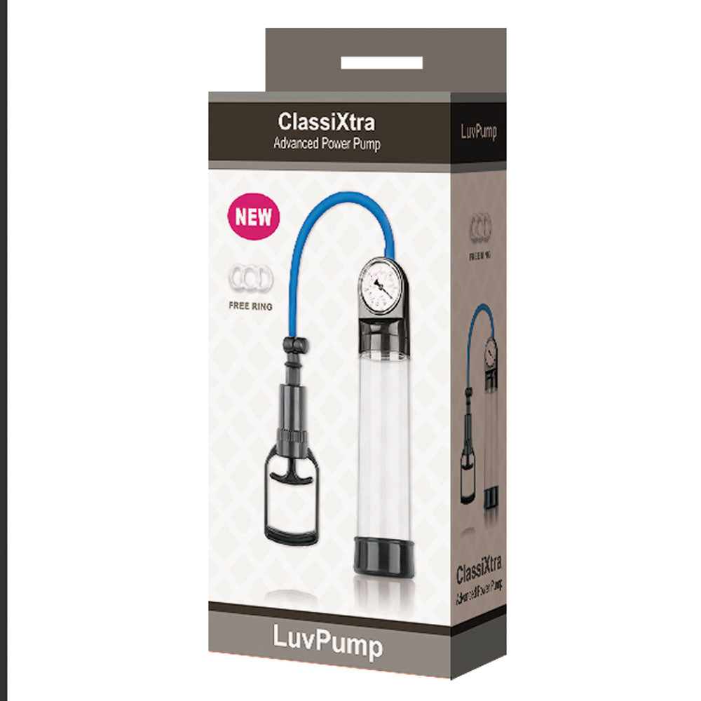 LuvPump ClassiXtra Advanced Power Pump with Pressure Gauge