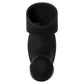 Zero Tolerance Strapped & Tapped - Black USB Rechargeable Heating Anal Plug with Cock Ring