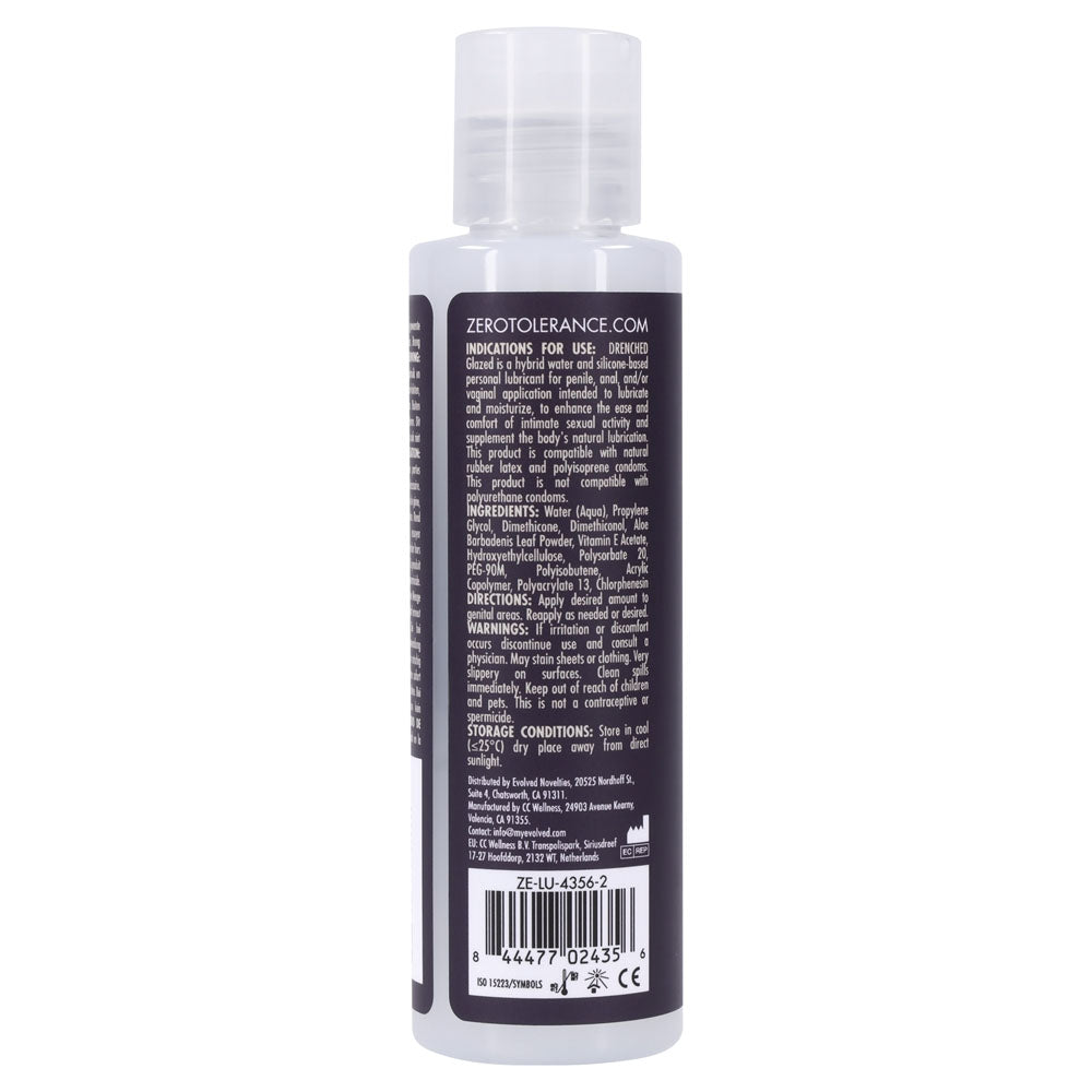 Zero Tolerance DRENCHED GLAZED Hybrid Cum Lubricant 120ml