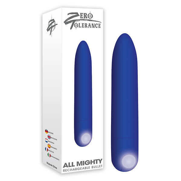 Zero Tolerance All Mighty Bullet - Purple 9.1cm (3.6") USB Rechargeable Bullet