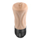 Zero Tolerance TIGHT LIPPED - Light Flesh USB Rechargeable Vibrating Stroker