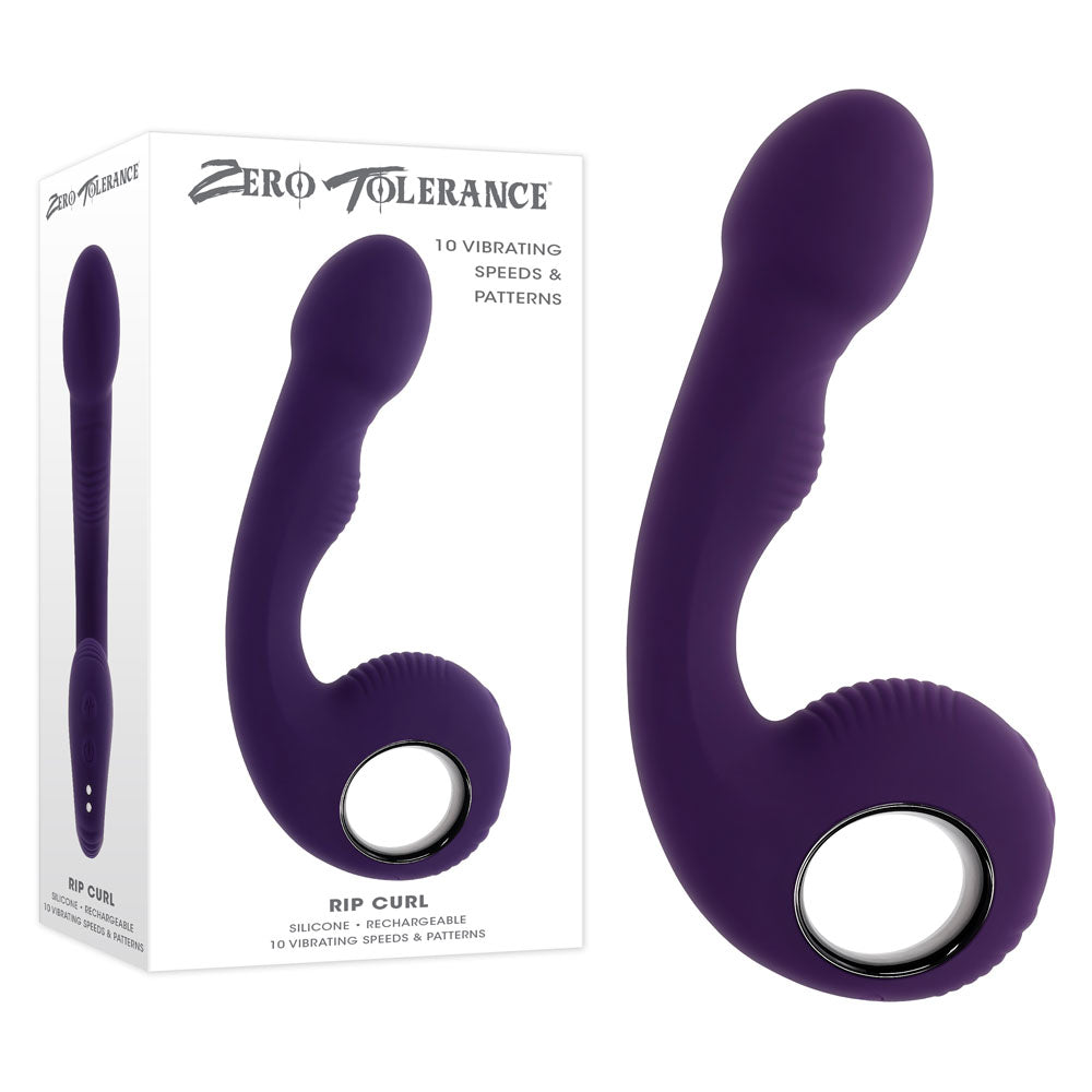 Zero Tolerance RIP CURL - Blue 16.7cm USB Rechargeable Vibrator