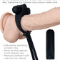 Zero Tolerance Black Tie Affair - Black USB Rechargeable Vibrating Lasoo Cock Ring