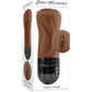 Zero Tolerance TIGHT LIPPED - Dark Brown USB Rechargeable Vibrating Stroker