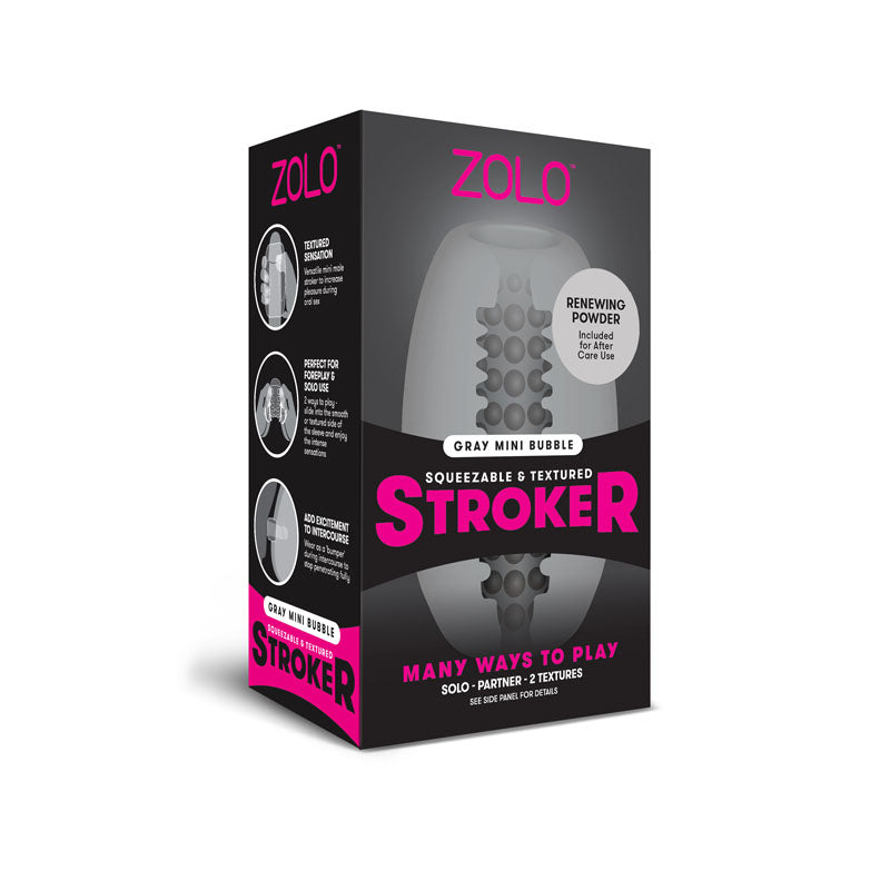 ZOLO Mini Bubble Stroker Grey