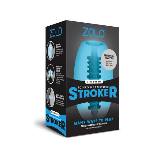 ZOLO Mini Bubble Stroker Blue