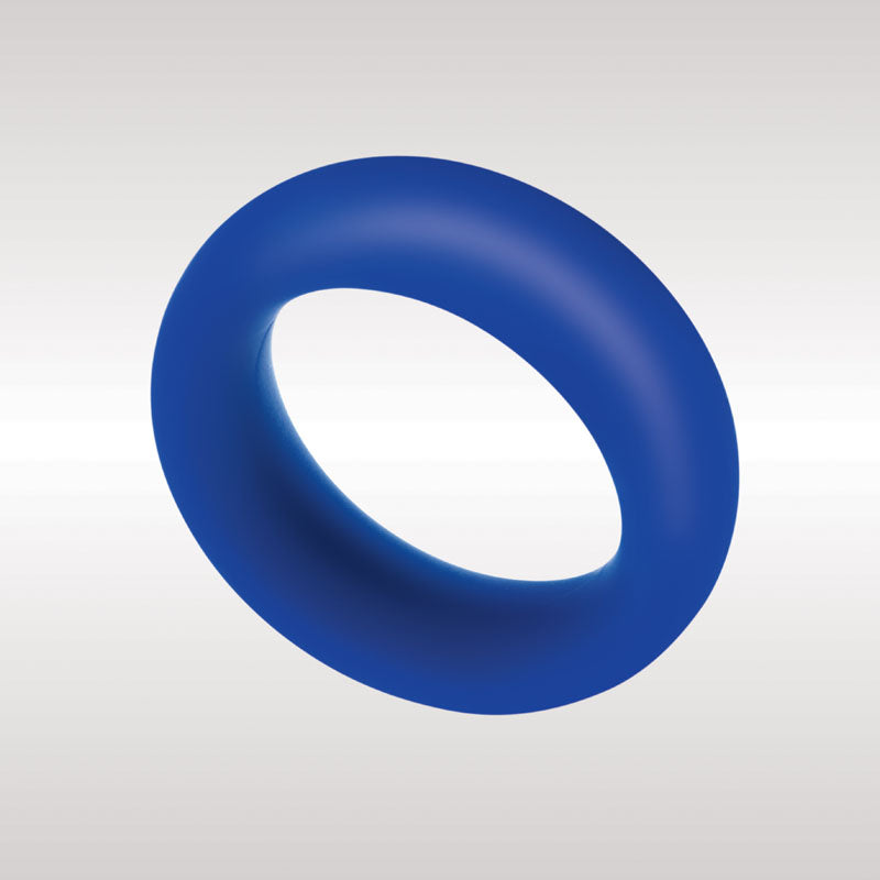 Zolo Extra Thick Silicone Blue 40mm Cock Ring