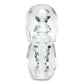 ZOLO Gripz Spinner - Clear Stroker Sleeve