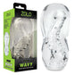 ZOLO Gripz Wavy - Clear Stroker Sleeve