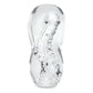 ZOLO Gripz Wavy - Clear Stroker Sleeve