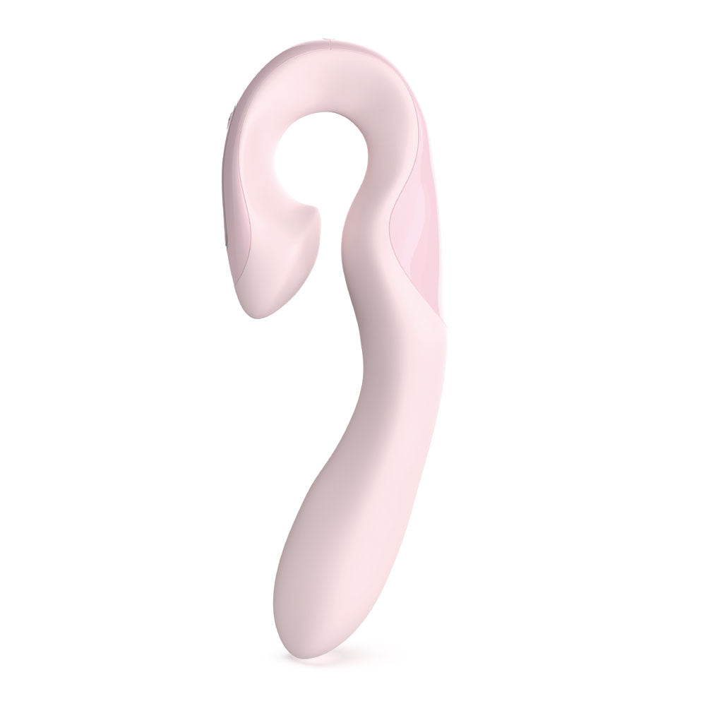 Zini Roae - Pink 19.5cm USB Rechargeable Three-Way Pleasure Vibrator