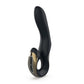 Zini Roae Special Edition - Black/Gold 19.5cm USB Three-Way Pleasure Vibrator