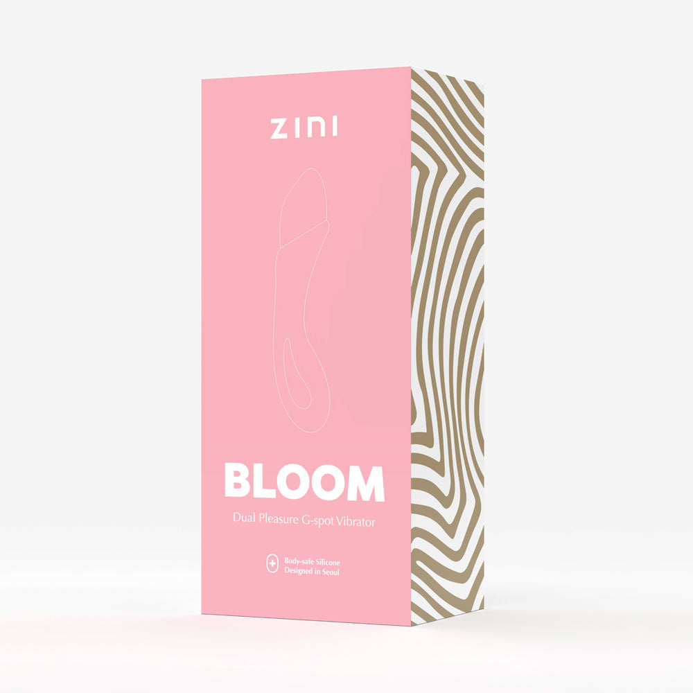 Zini Bloom Cherry Blossom 18.2cm USB Rechargeable Dual Pleasure G-Spot Vibrator