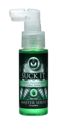 Master Series Suck It Throat Desensitizing Oral Sex Spray 2oz/59ml