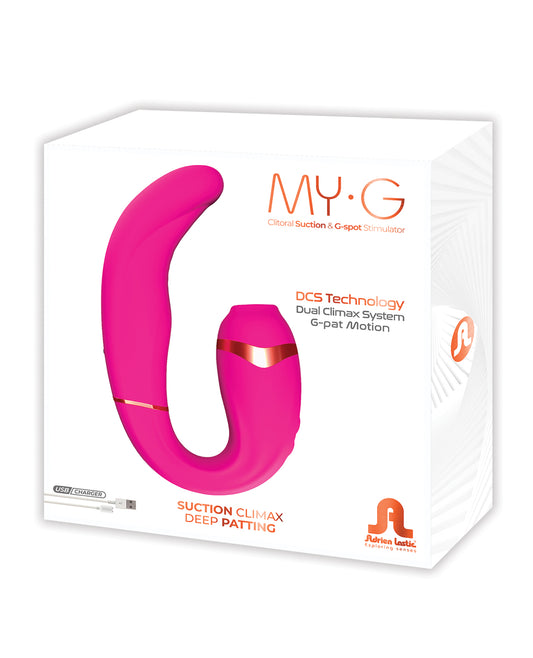 Adrien Lastic My G Pink - G-Spot Double Stimulation Vibrator/Suction/Pulsation