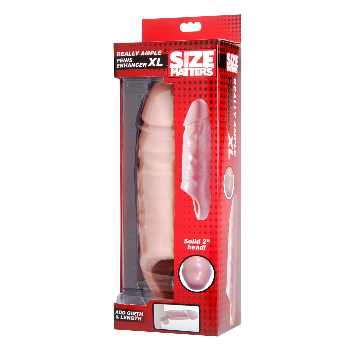 Size Matters Really Ample XL Penis Enhancer Sheath