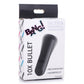 XR Brands | BANG! 10X Rechargeable Vibrating Metallic Bullet - Black