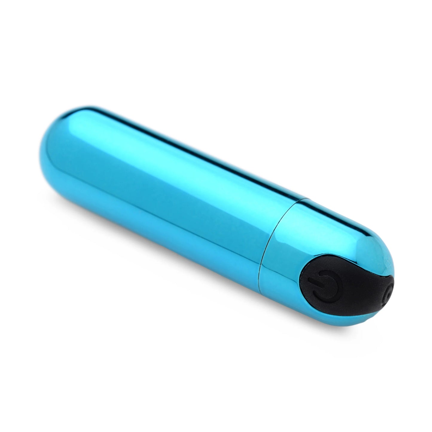 XR Brands | BANG! 10X Rechargeable Vibrating Metallic Bullet - Blue