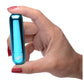 XR Brands | BANG! 10X Rechargeable Vibrating Metallic Bullet - Blue