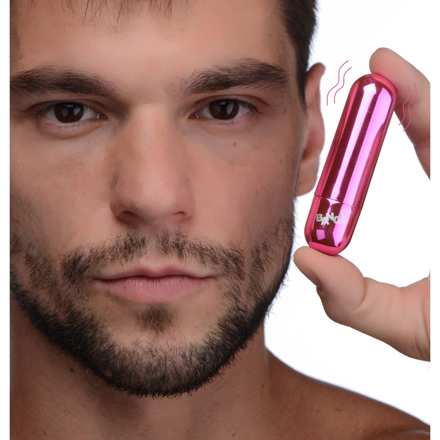 XR Brands | BANG! 10X Rechargeable Vibrating Metallic Bullet - Pink