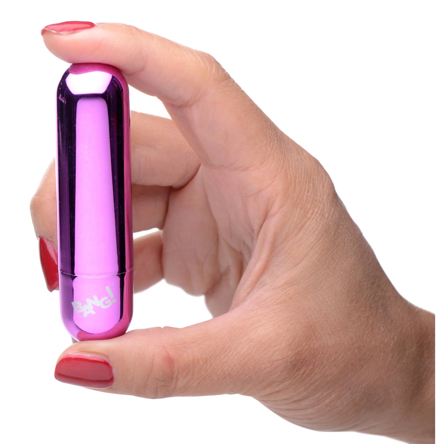 XR Brands | BANG! 10X Rechargeable Vibrating Metallic Bullet - Purple