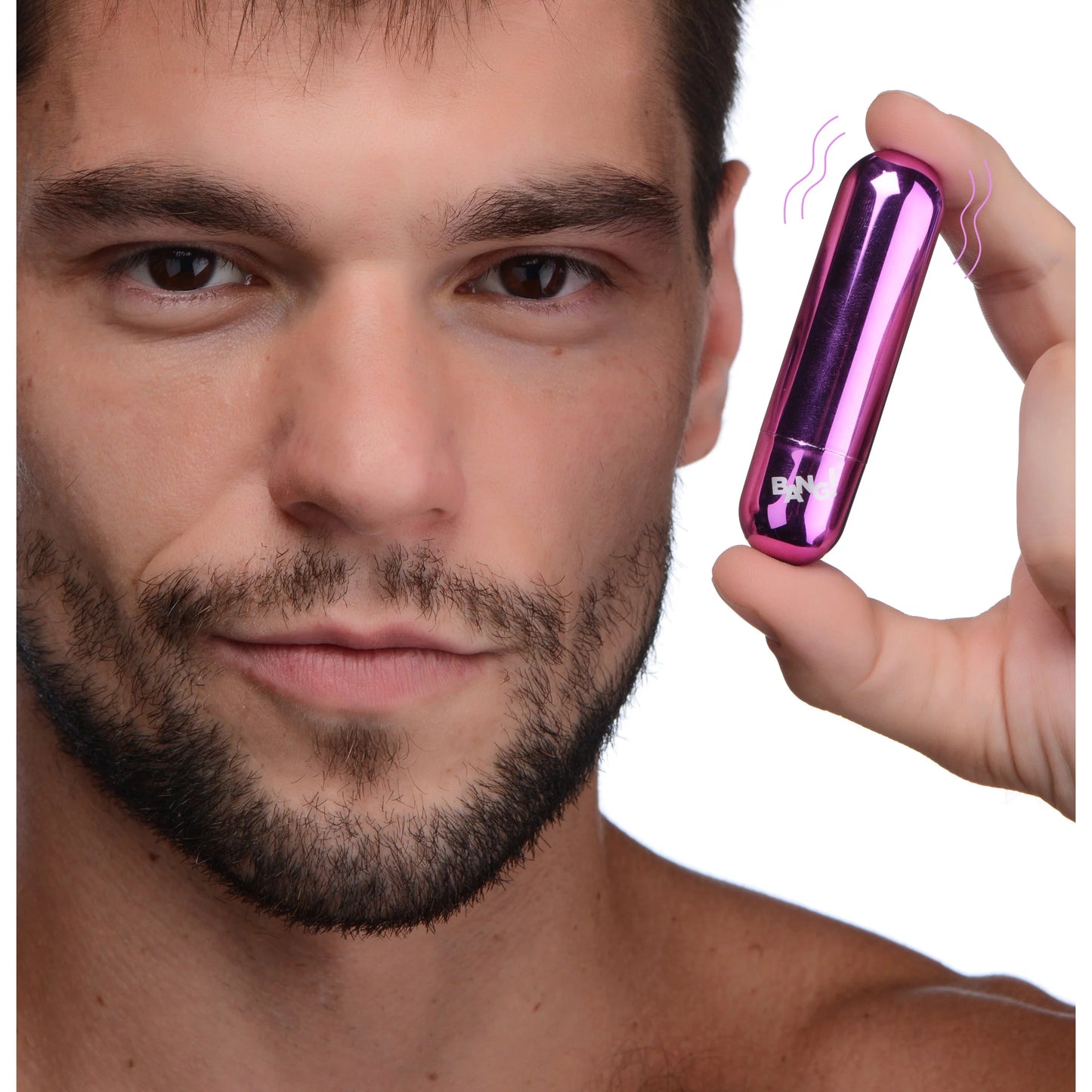 XR Brands | BANG! 10X Rechargeable Vibrating Metallic Bullet - Purple