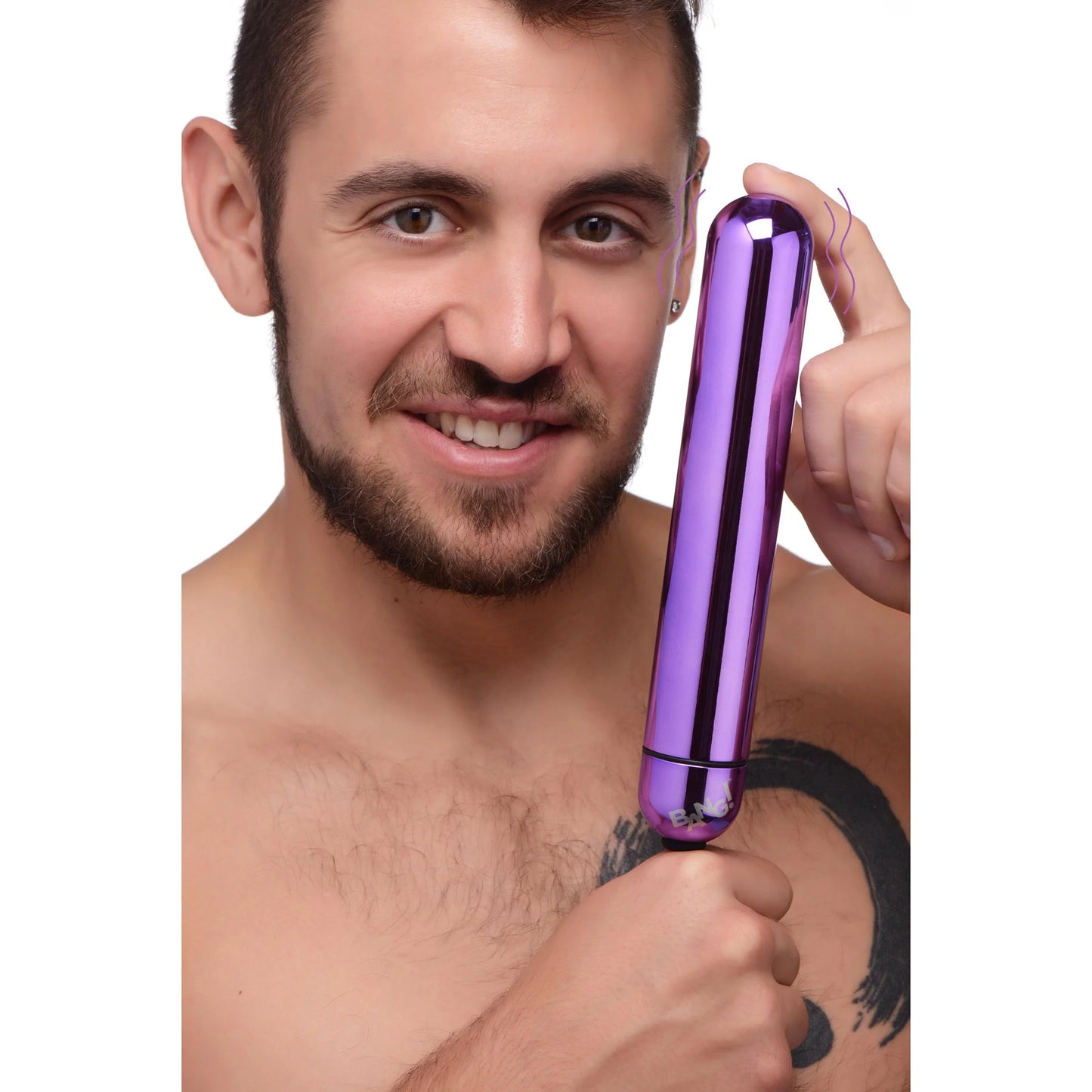 XR Brands | BANG! 3-Speed XL Vibrating Metallic Bullet - Purple