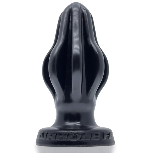 OxBalls Airhole-2 Finned Anal Butt Plug Black M Medium