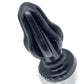 OxBalls Airhole-1 Finned Anal Butt Plug Black S Small