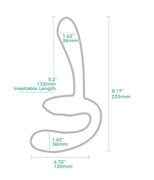 Arosum Sapphi Dual G-Spot Vibrator