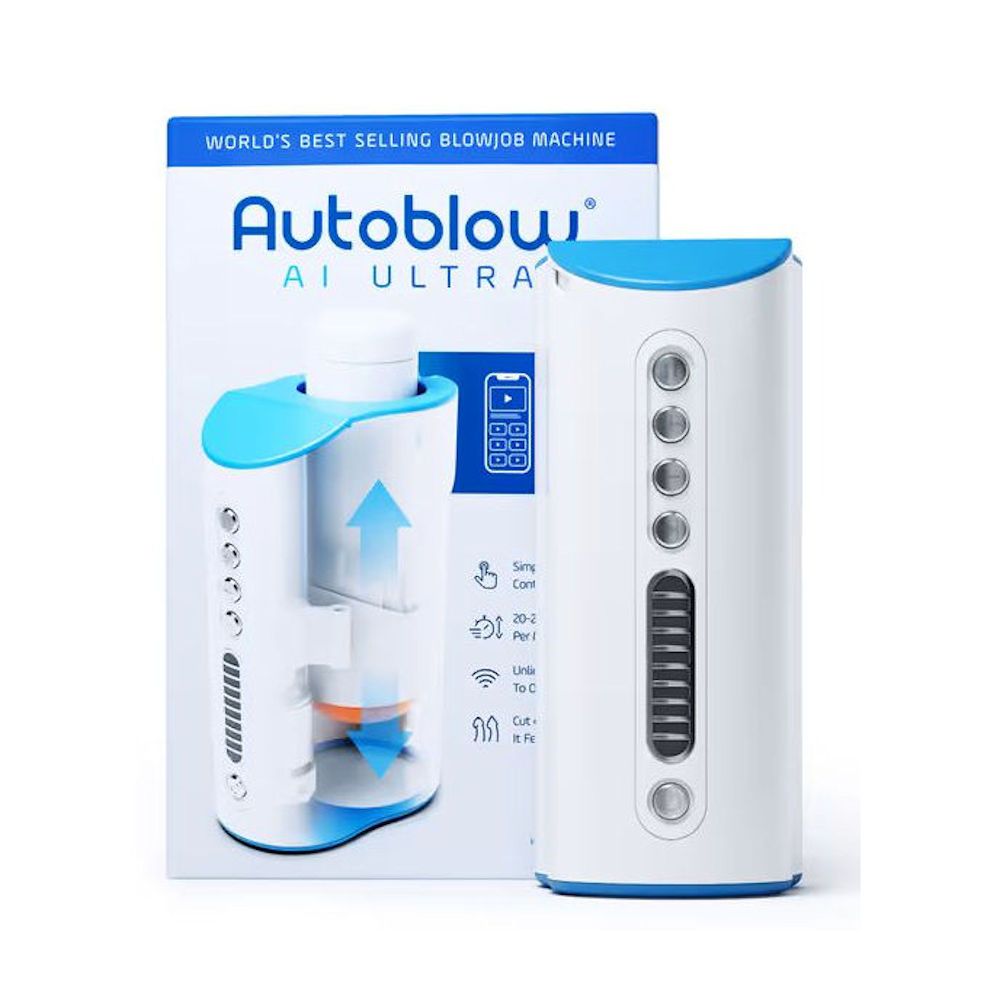 Autoblow AI Ultra - Automatic Blowjob Machine + Anus + Vagina Sleeve - 3 Pack