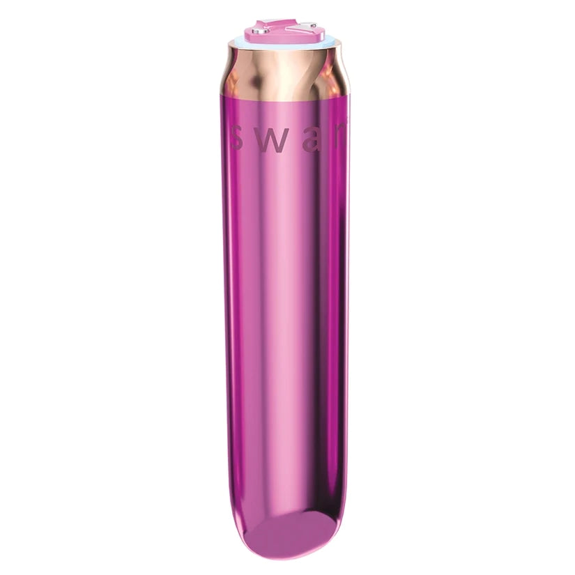 Swan Maximum Comfy Cuff Rechargeable Bullet Pink with Satin Storage Pouch