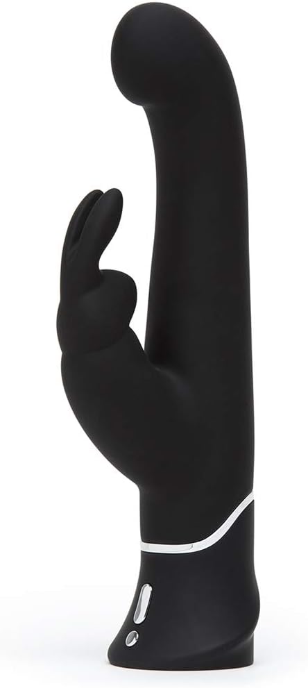 Love Honey Happy Rabbit G-Spot Stroker Rabbit Vibrator Black