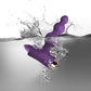 Rocks Off Petite Sensations Bubbles Bullet Vibrating Anal Butt Plug Purple