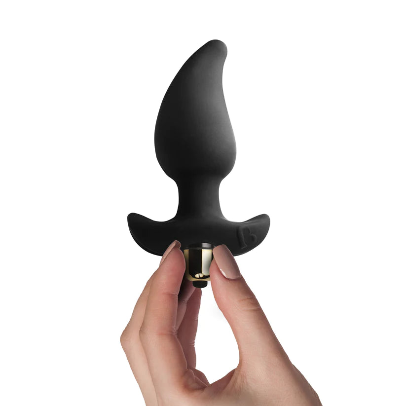 Rocks Off Butt Quiver Anal Butt Plug w Bullet Vibrator