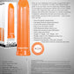 Evolved Lip Service Orange 10cm USB Rechargeable Lipstick Bullet Vibrator