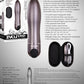 Evolved Travel-Gasm Gray 9cm USB Rechargeable Bullet Vibrator with Travel Case