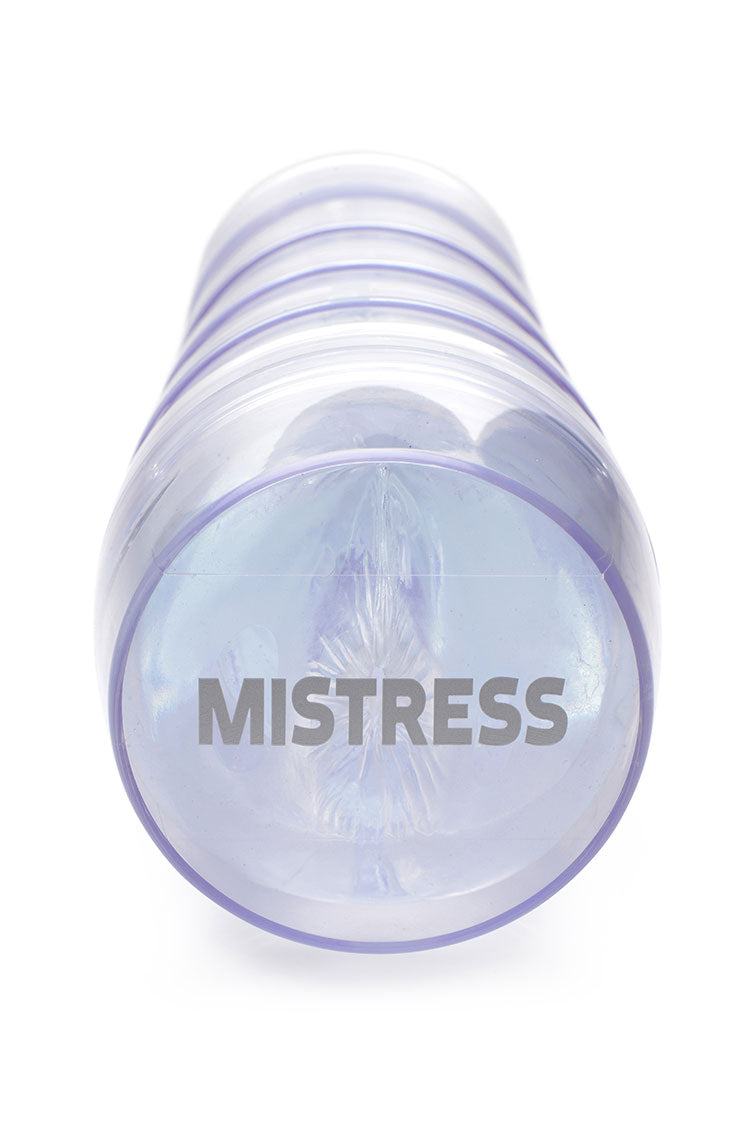 Curve Toys | Mistress Brianna - Diamond Deluxe Clear Ass Stroker Masturbator