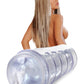 Curve Toys | Mistress Brianna - Diamond Deluxe Clear Ass Stroker Masturbator