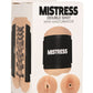 Curve Toys | Mistress Double Shot Mini Masturbators Pussy & Ass (Light Tone)