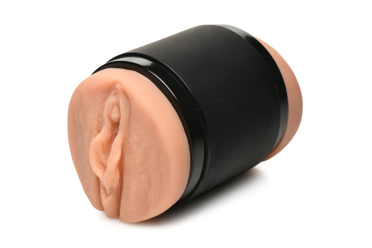 Curve Toys | Mistress Double Shot Mini Masturbators Pussy & Ass (Medium Tone)