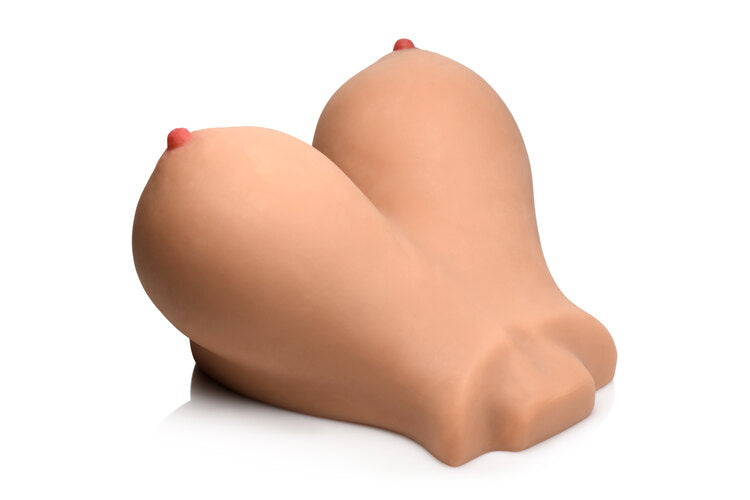 Curve Toys | Mistress Breasts & Pussy Masturbator 21.8 x 23.87 x 12.7cm / 2.4kg