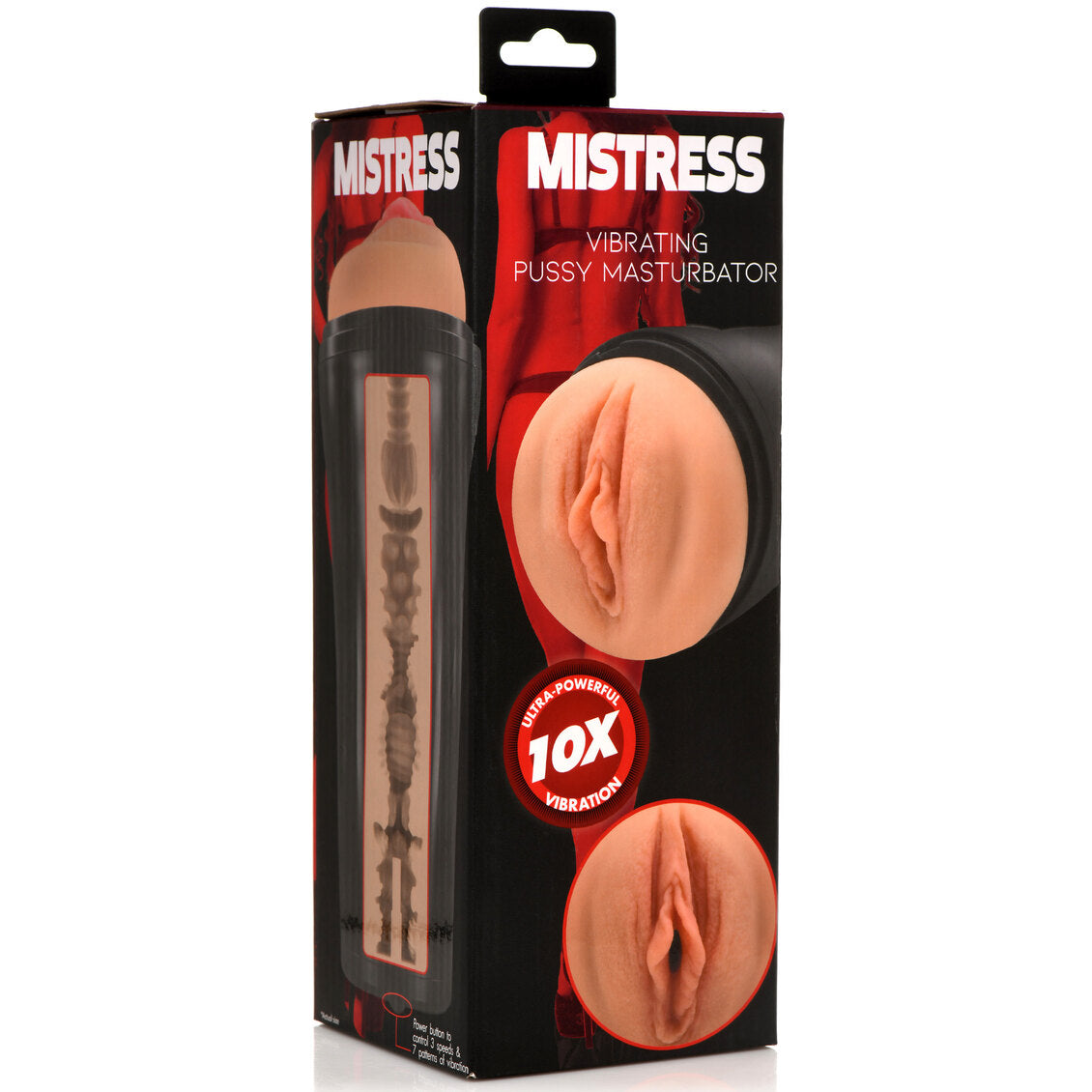 Curve Toys | Mistress 10X Vibrating Pussy Masturbator