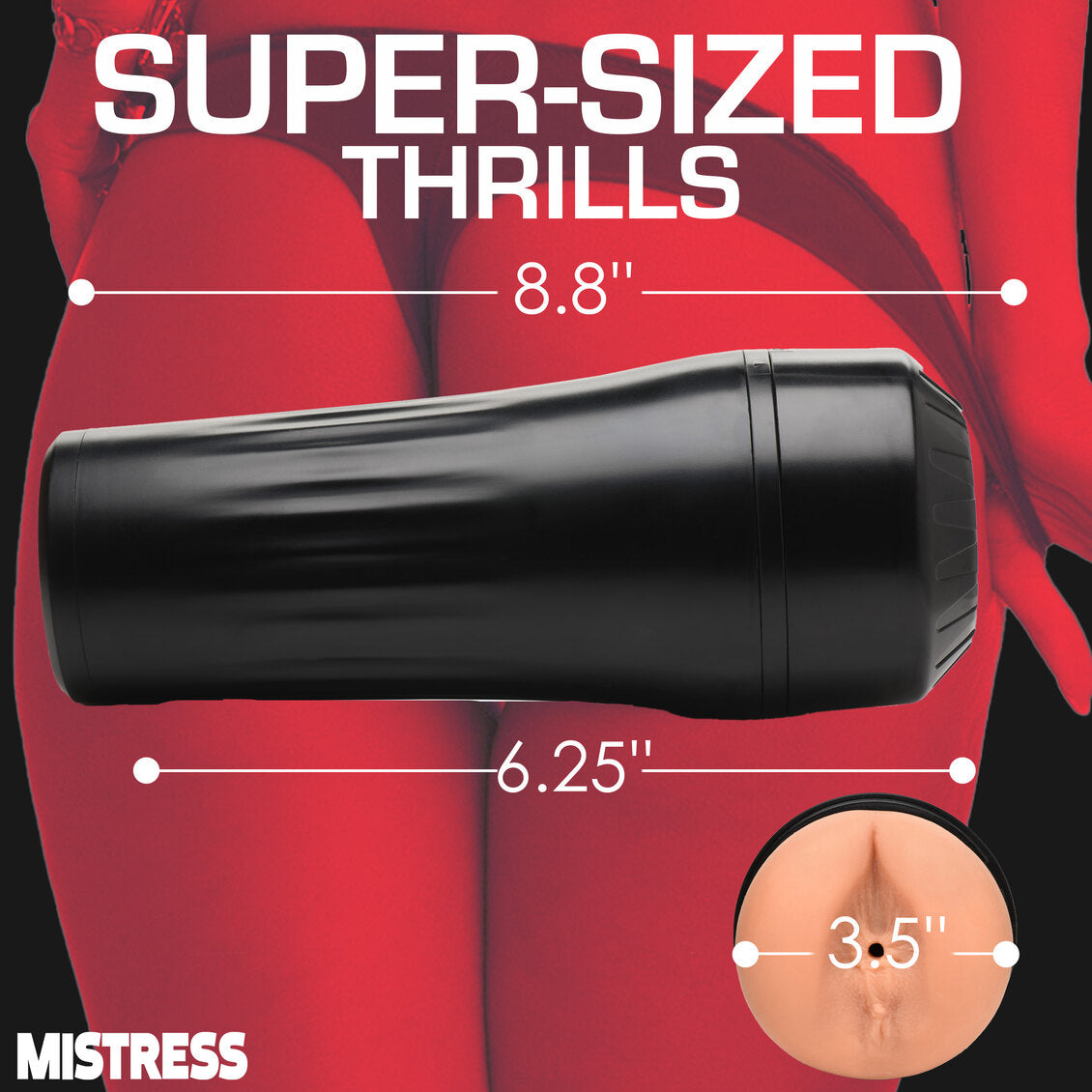 Curve Toys | Mistress 10X Vibrating Ass Masturbator