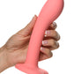 Curve Toys | Simply Sweet 7" G-Spot Silicone Dildo Pink